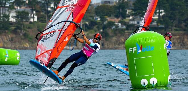 Mondiali di Vela iQFOiL: Italia seconda e quarta provvisoria con Renna e Maggetti