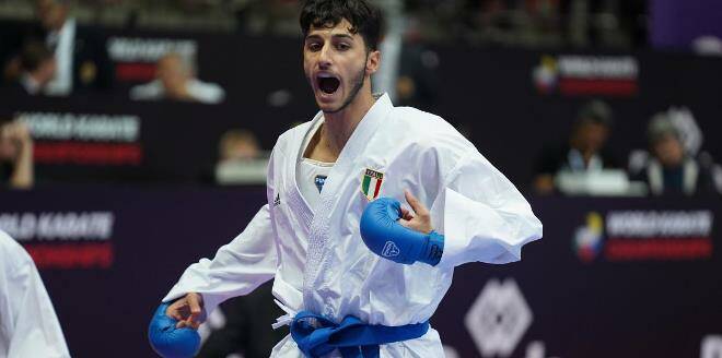 Karate, ai Mondiali Giovanili Matteo Fiore è in finale per l’oro