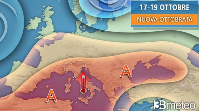 Meteo lunedì: verso una nuova ottobrata, con caldo anomalo in Italia. I dettagli