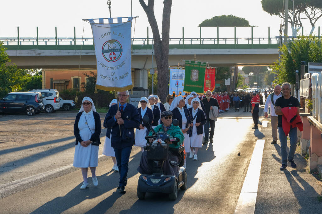 Fiumicino in festa per Sant’Ippolito: processione e messa tra le rovine dell’antica Portus