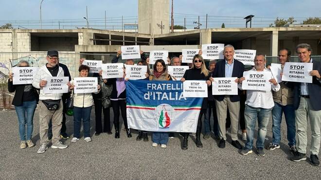 Fratelli d’Italia: “Tor di Valle cantiere fantasma, flash mob per rilanciare la Roma-Lido”