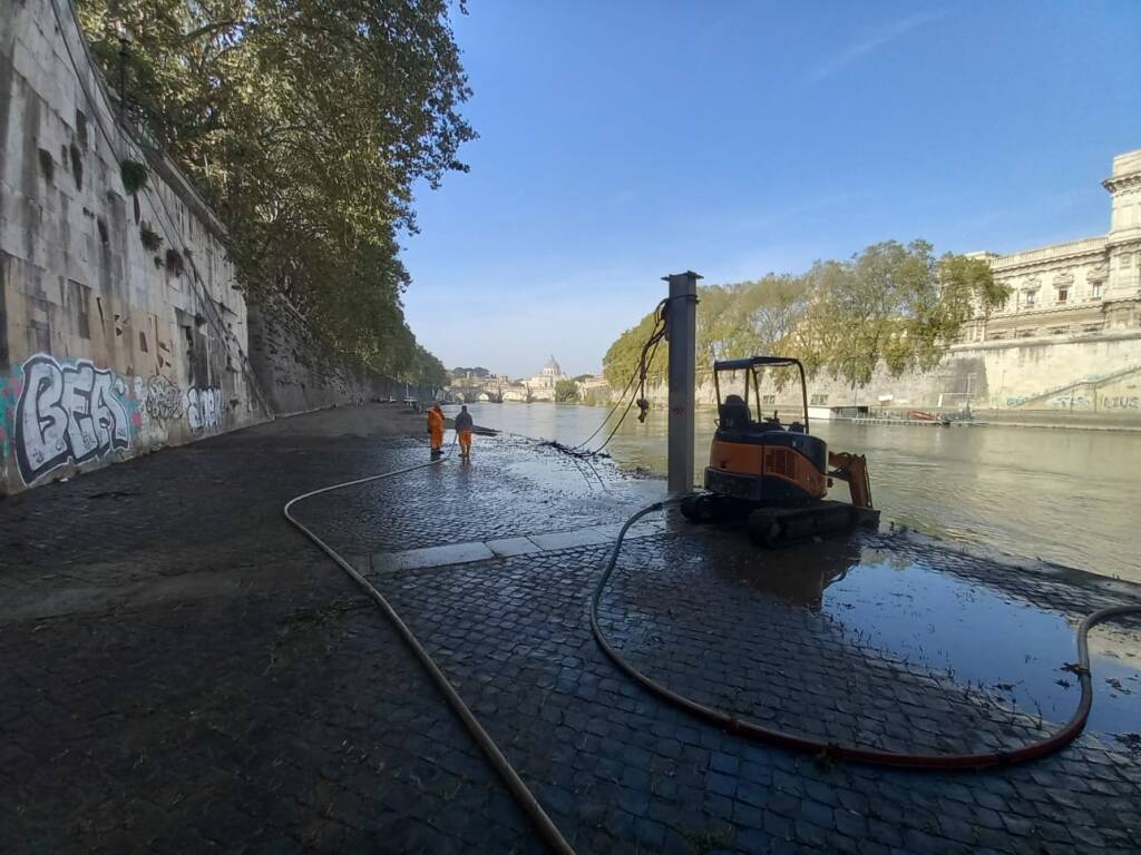 Tevere, oltre 2 milioni per la messa in sicurezza delle banchine tra Castel Giubileo e Ponte Marconi