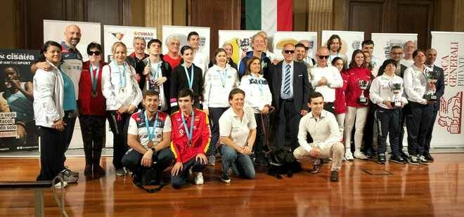 Scherma Non Vedenti, il II Trofeo Internazionale vinto da Ballini e Granata