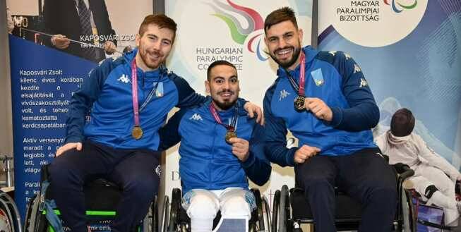 Coppa del Mondo Scherma Paralimpica, Giordan è oro a squadre nella sciabola