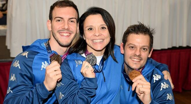 Coppa del Mondo Scherma Paralimpica, tris di medaglie degli Azzurri