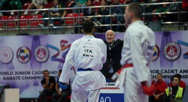 Matteo Fiore: il primo campione mondiale della Nuova Era del Karate Fiamme Gialle