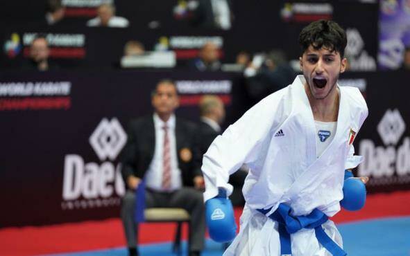 Matteo Fiore: il primo campione mondiale della Nuova Era del Karate Fiamme Gialle