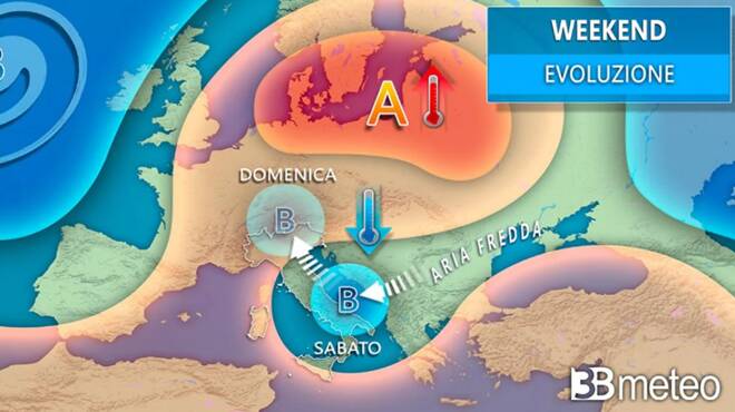 Meteo weekend: vortice freddo dai Balcani. Ecco cosa accadrà in Italia