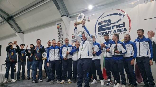 Pesca Sportiva: l’Italia è campione del mondo nella Trout Area