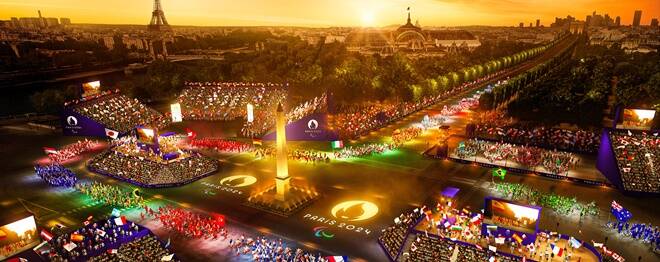 OLIMPIADI PARIGI 2024 FOTO PARIS 2024 - TWITTER