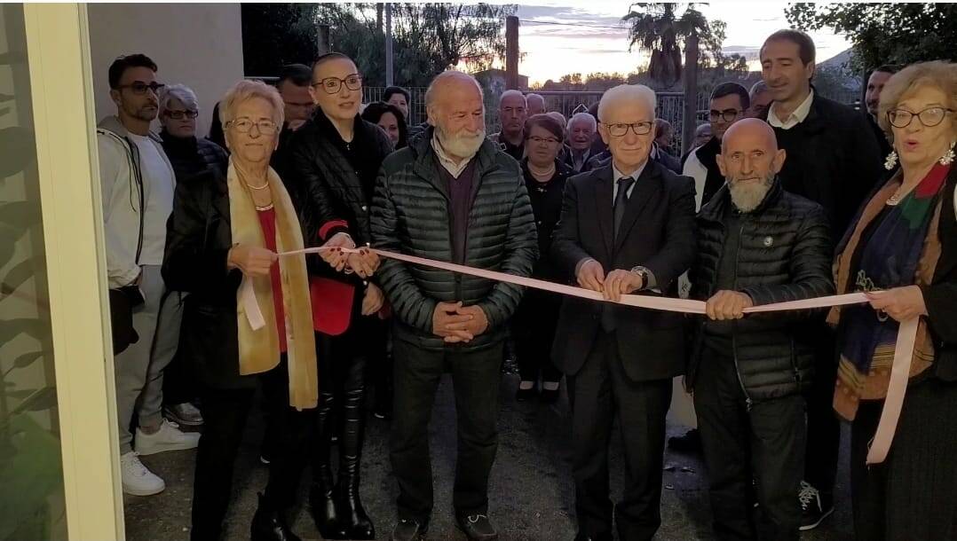 Fondi, inaugurata la sede distaccata del centro anziani “Domenico Purificato”