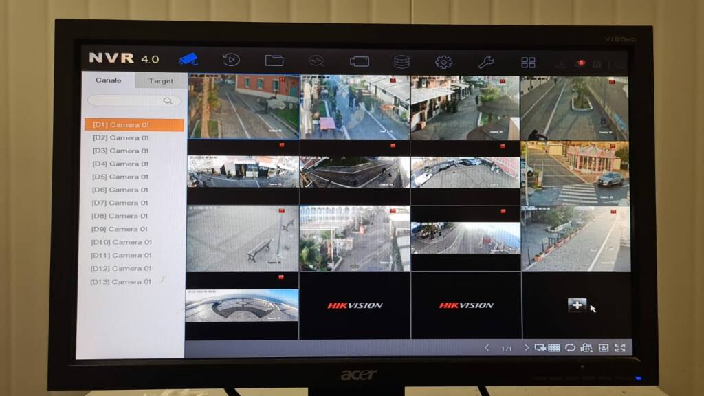 Videosorveglianza a Civitavecchia: attivo nel comando di Polizia Locale il Centro Stella