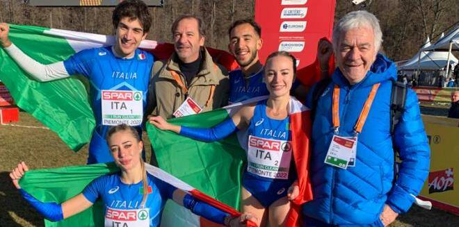 EuroCross, a La Mandria è storia per l’Italia: la staffetta mista è oro