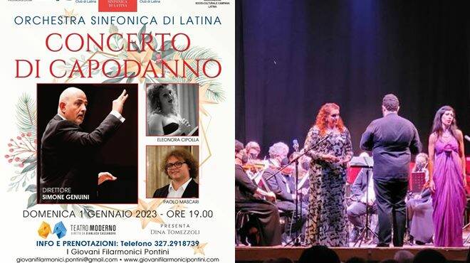 Capodanno 2023 con l’Orchestra Sinfonica di Latina: tutte le info