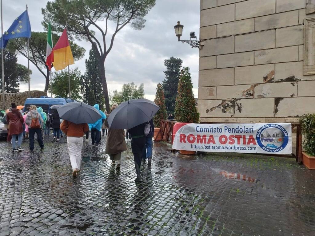 proteste pendolari roma-lido