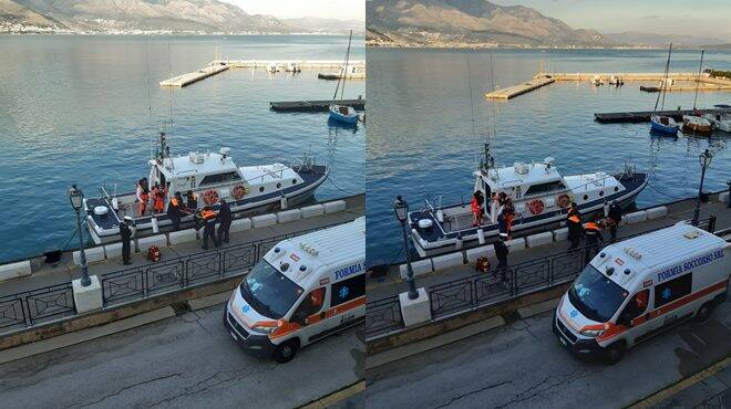 Infortunio a bordo di un peschereccio al largo di Gaeta: marinaio salvato dalla Guardia Costiera