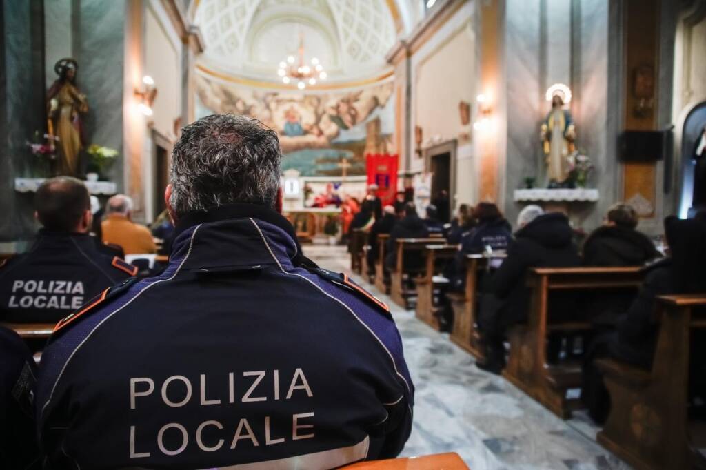 Le Polizie Locali di tutto il Lazio a Fiumicino: festa grande in onore di San Sebastiano