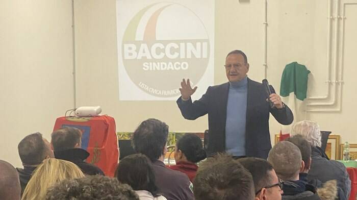 Amministrative 2023 a Fiumicino: presentato il simbolo della lista civica Baccini sindaco