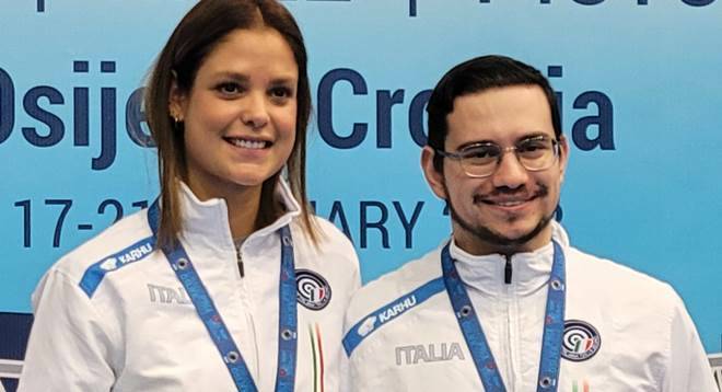 Tiro a Segno, Gran Prix da oro: Gambaro e Sollazzo vincono nel Mixed Team