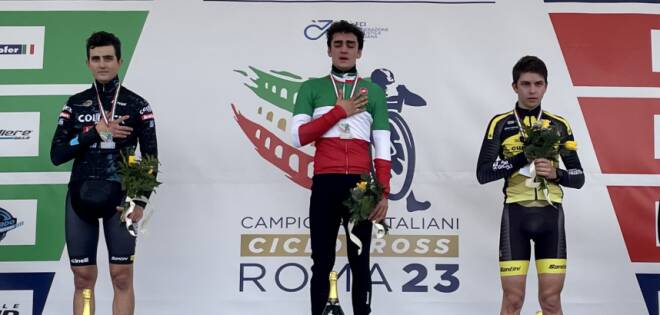 Ostia Antica, ai Campionati Italiani di Ciclocross Under 23 vince Agostinacchio