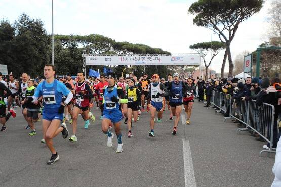 Corsa di Miguel, Michele Fontana e Sveva Fascetti trionfano allo Stadio Olimpico