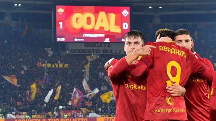 Joya Roma: Dybala show affonda la Viola