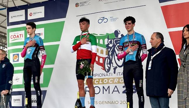 Ciclocross, a Ostia Antica Scappini vince il titolo italiano juniores