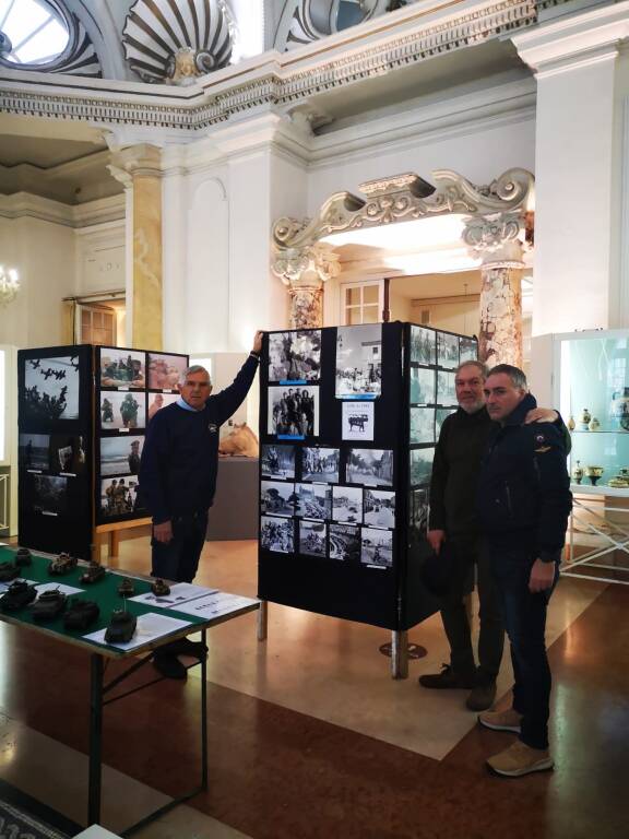 Sbarco di Anzio, a Villa Adele inaugurata la mostra fotografica e di modellismo militare   