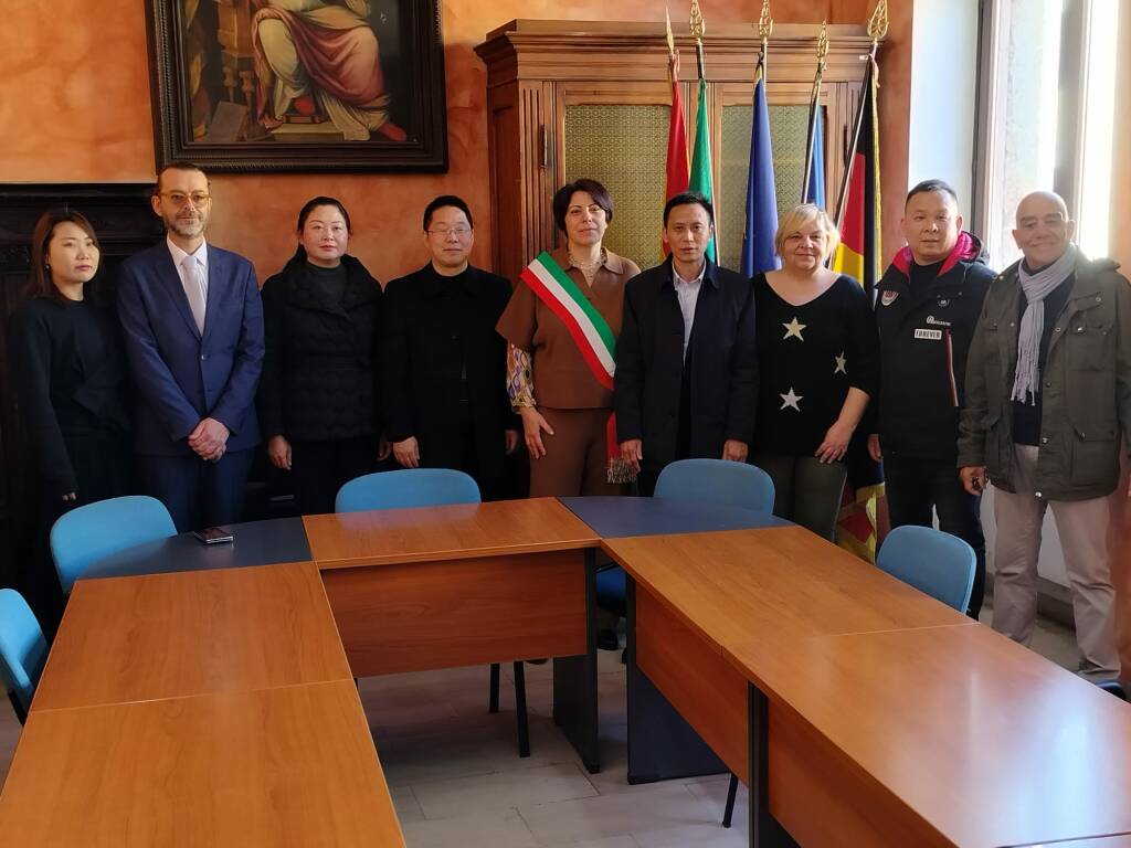 Cerveteri e la Cina più vicine: in Municipio l’incontro con una delegazione da Jinhua