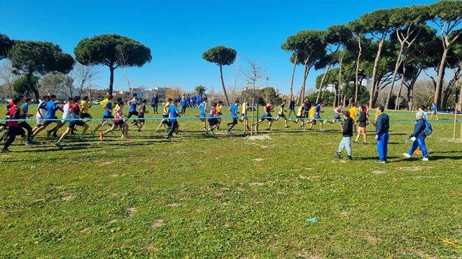 A Fiumicino grande festa con il Cross: boom di presenze per il Campionato regionale di corsa campestre