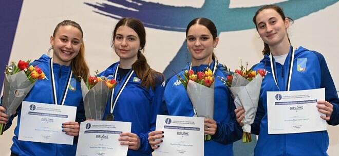 EuroScherma Under 20, tre medaglie straordinarie dai giovani azzurri