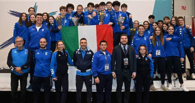 EuroScherma Cadetti, l’Italia a Tallinn chiude la rassegna con nove medaglie