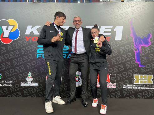 Karate Fiamme Gialle, alla Youth League Ferrarini è oro nei 68 kg