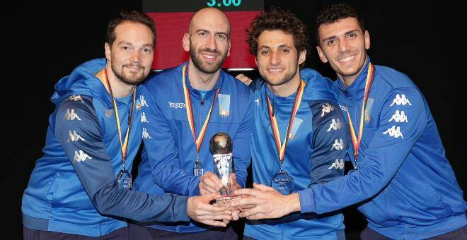 Scherma, l’Italia sul podio nella spada maschile: è argento a squadre