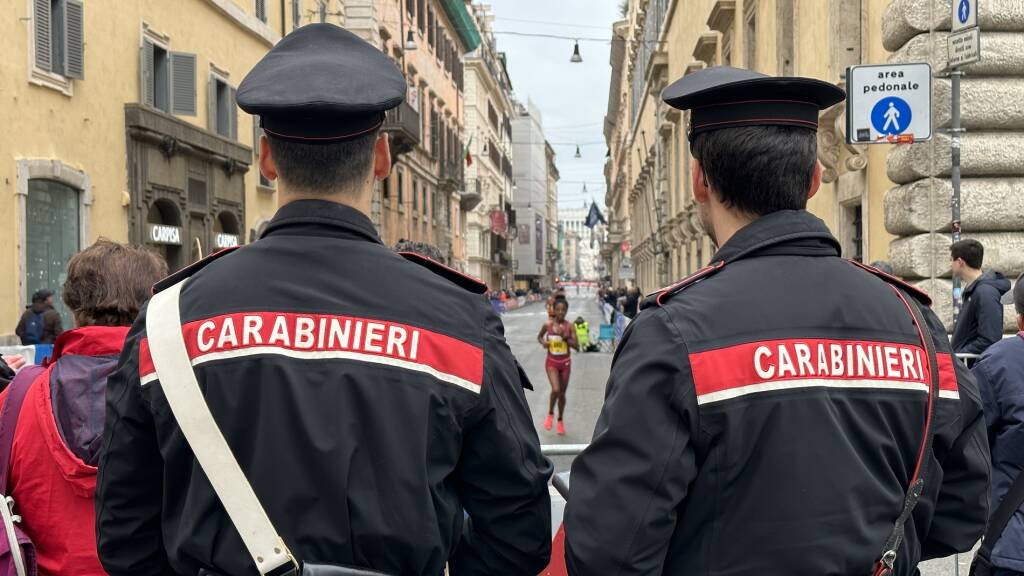 carabinieri maratona di roma