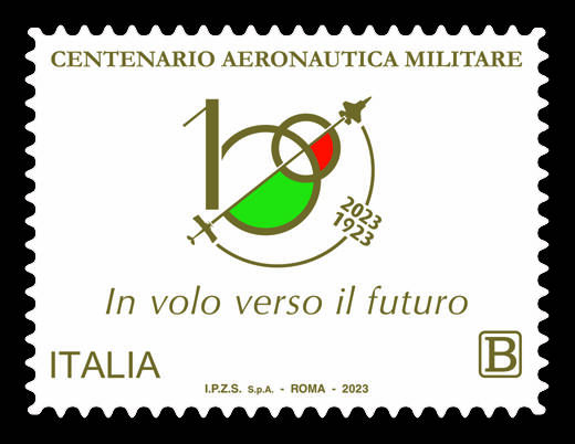 Due francobolli per celebrare il centenario: il regalo di Poste all’Aeronautica Militare