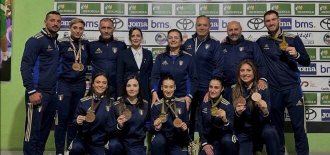 Europei di Karate, le Fiamme Oro festeggiano dieci medaglie sul podio