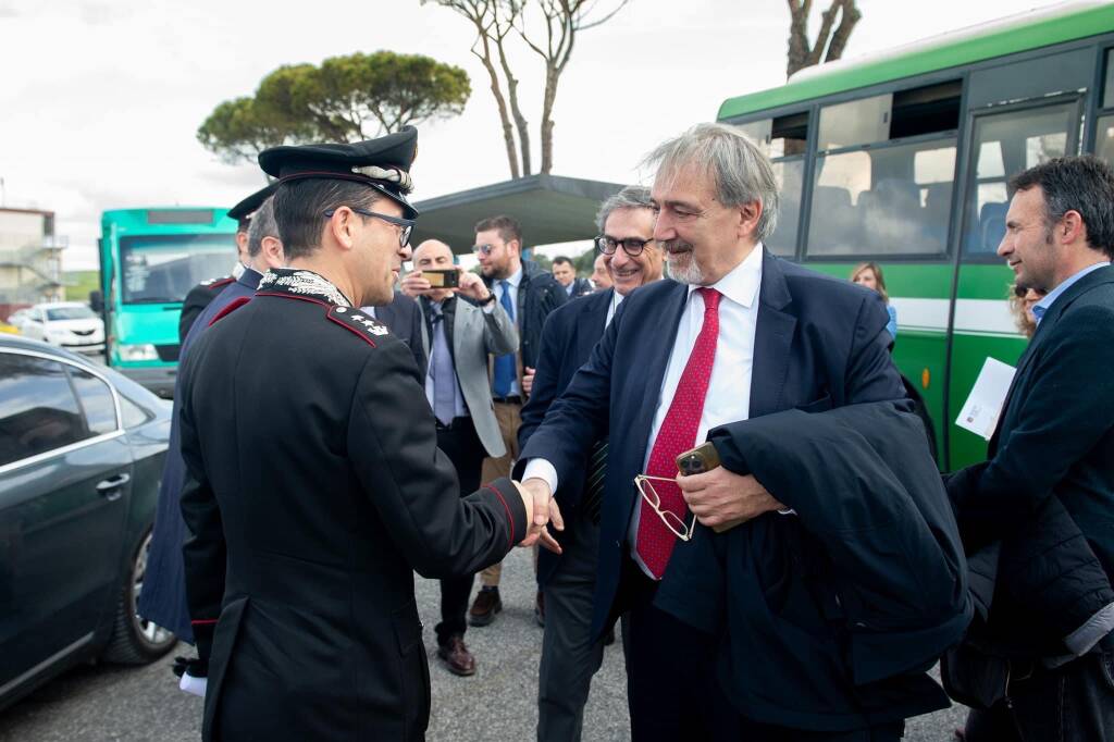Il presidente Rocca a Malagrotta: "L'era delle discariche è finita"