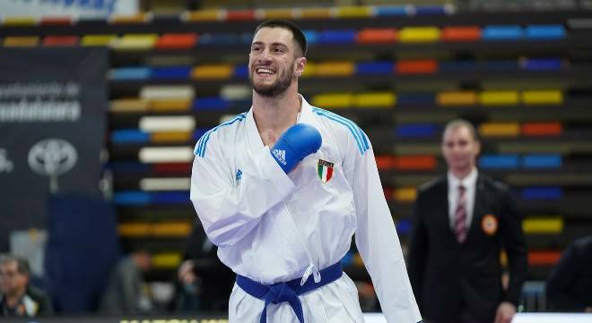 Europei di Karate, Michele Martina si riprende l’oro nel kumite