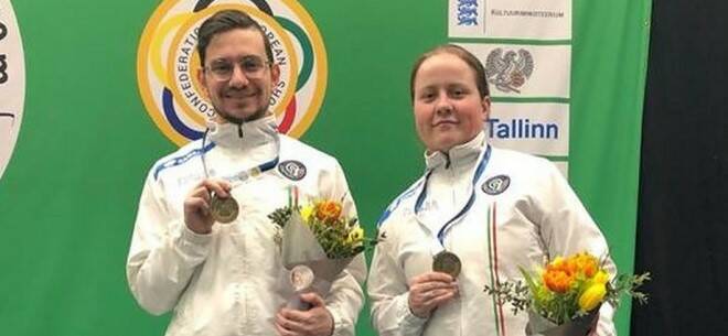 Europei di Tiro a Segno, Ceccarello-Sollazzo da podio: arriva il bronzo per gli Azzurri