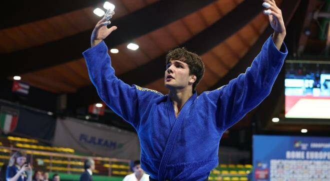 European Open Roma di Judo, Tiziano Falcone vince l’oro negli 81 kg
