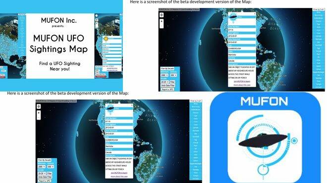 App del Mutual Ufo Network (Mufon): ecco la mappa mondiale degli avvistamenti Ufo