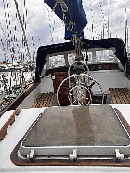 Kalypso, la meravigliosa barca a vela d&#8217;epoca al Porto di Roma