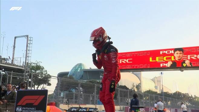 La Ferrari vede la luce: a Baku Leclerc conquista la pole position