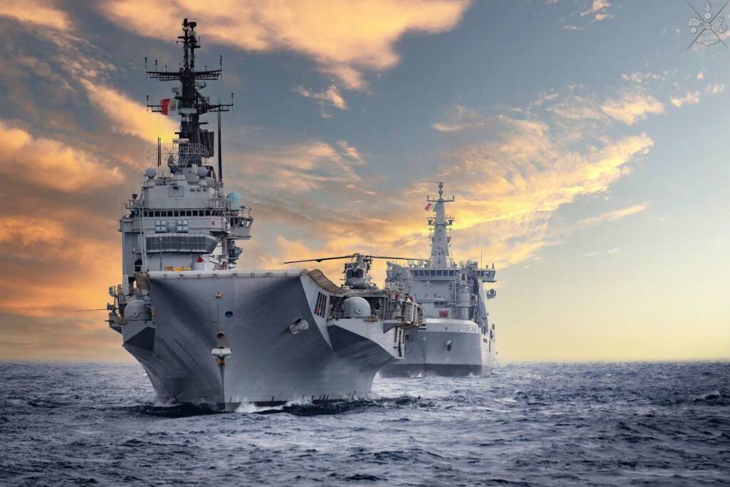 Esercitazione "Mare Aperto": navi e aerei militari in azione al largo del litorale laziale