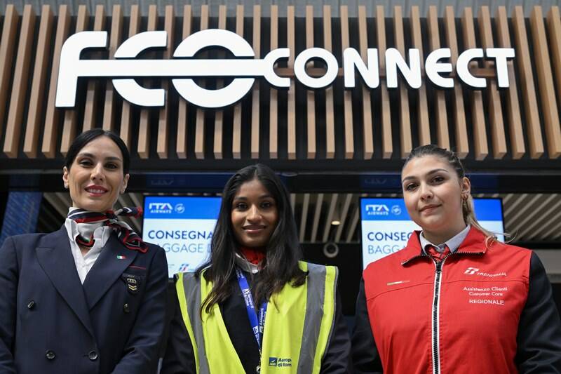 Nasce Fco Connect, il primo biglietto combinato aereo-treno per l’aeroporto di Fiumicino