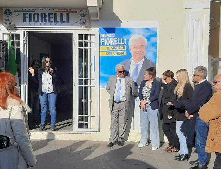 Santa Marinella, inaugurata la sede elettorale del candidato sindaco Fiorelli