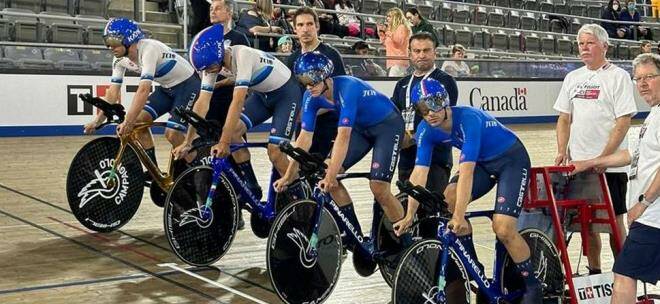 Nations Cup di Ciclismo, l’Italia maschile è seconda nell’inseguimento