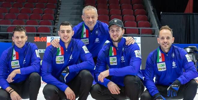 Mondiali di Curling, l’Italia batte la Corea e va al ‘qualification game’