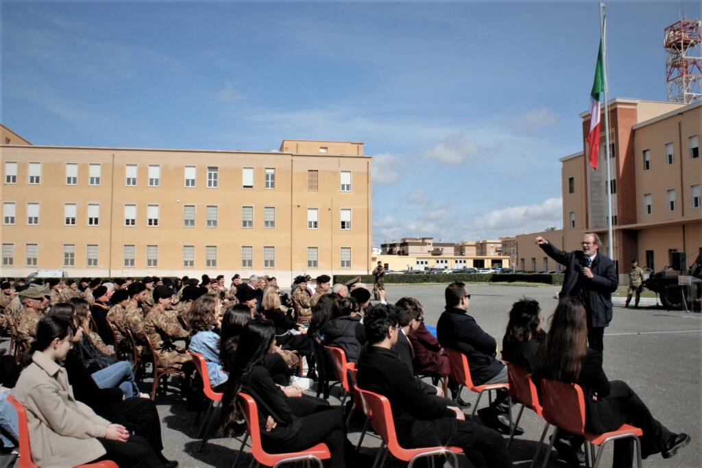 Militari e studenti insieme per “Il canto degli italiani”: ad Anzio la vera storia dell’Inno